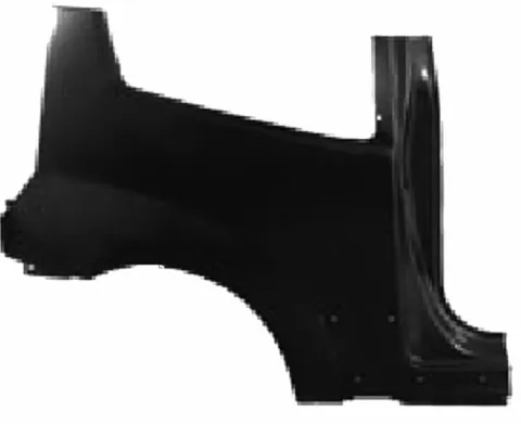 Aile arrière droite pour CITROËN C2 phase 2, 2008-2010, Neuve à peindre