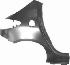 Aile arrière droite pour PEUGEOT 206 ph.1, 1998-2003, (5 portes), Neuve à peindre