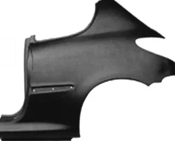 Aile arrière gauche pour PEUGEOT 206 ph.1, 1998-2003, (3 portes), Neuve à peindre