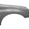 Aile avant droite bombée pour PEUGEOT 206 ph.1, 1998-2003, (16S/XS/GT), Neuve à peindre