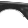 Aile avant droite pour AUDI A6 III ph. 1 2004-2008, en aluminium, avec trou, Neuve à peindre