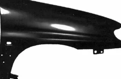 Aile avant droite pour CITROËN BERLINGO I phase 1, 1996-2002, trous moulure, Neuve à peindre