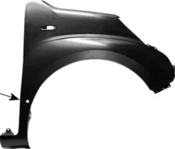 Aile avant droite pour FIAT FIORINO III Combi, 2008-2016 trous feu clignotant et moulure, à peindre