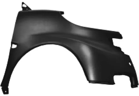 Aile avant droite pour SMART FORTWO, 2007-2011, Neuve à peindre