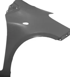 Aile avant droite pour TOYOTA YARIS II phase 2, 2009-2011, trou feu clignotant, Neuve à peindre