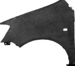 Aile avant gauche pour HYUNDAI ATOS 1998-2003, avec trou, Neuve à peindre