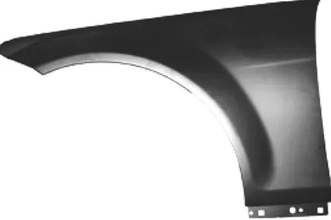 Aile avant gauche pour MERCEDES (W204) CLASSE C ph. 1 2007-2011, en aluminium, Neuve à peindre