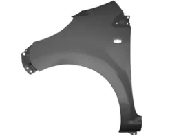 Aile avant gauche pour PEUGEOT 107 phase 2, 2009-2012, trou répétiteur, Neuve à peindre
