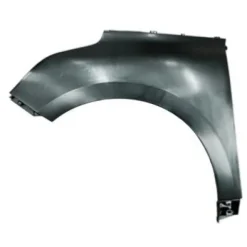 Aile avant gauche pour RENAULT SCENIC IV phase 1 depuis 2016, en plastique, noire, Neuve