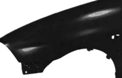 Aile avant gauche pour SEAT IBIZA III phase 1, 2002-2006, trou feu répétiteur, Neuve à peindre