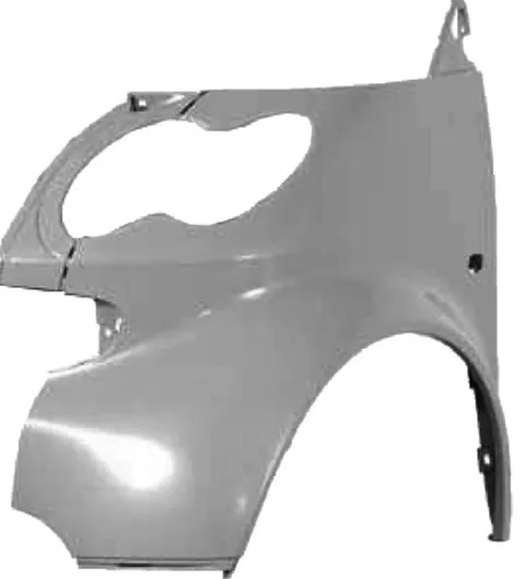 Aile avant gauche pour SMART FORTWO, 2003-2007, Neuve à peindre