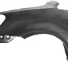 Aile avant gauche pour VOLKSWAGEN CADDY III phase 2, 2010-2015, trou feu clignotant, à peindre