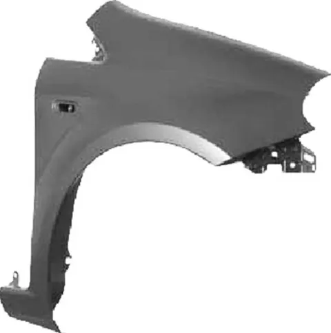 Aile avant droite pour FIAT PUNTO EVO, 2009-2011, Neuve à peindre