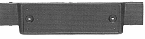 Bandeau porte plaque immatriculation pour AUDI 80 B4 1991-1994, Neuve