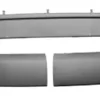 Bandeaux pare chocs avant pour RENAULT CLIO II phase 3, 2004-2006 kit 3 pièces, moulures à peindre