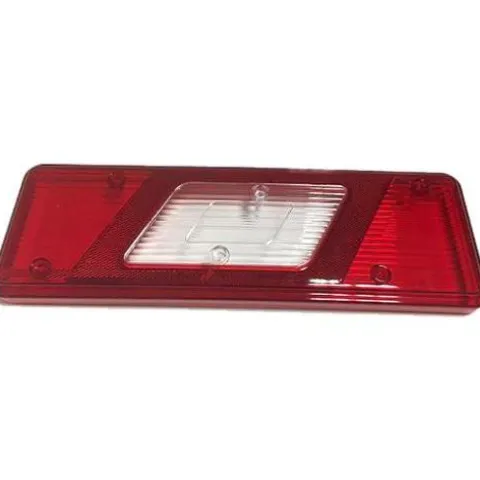 Cabochon feu arrière droit pour FORD TRANSIT Mk8 phase 1 2014-2019, rouge/incolore, Mod. TIPPER, Neuf