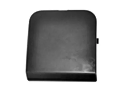 Cache crochet de remorquage pour NISSAN QASHQAI I ph.2, 2010-2014, pare chocs avant, noir