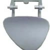 Cache de lave phare droit pour MERCEDES CLASSE E (W211) de 2002 à 2006, Mod. AVANTGARDE, Neuf à peindre