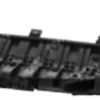 Cache de protection inférieur pour RENAULT MEGANE III ph.1, 2008-2012, déflecteur pare chocs avant