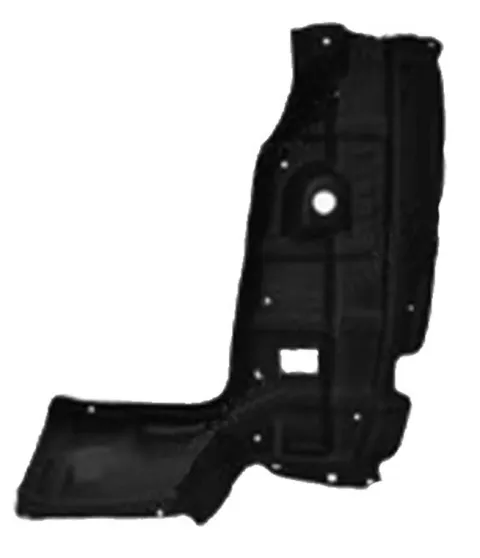 Cache de protection moteur pour TOYOTA YARIS II phase 2, 2009-2011, côté droit, (modèle essence)