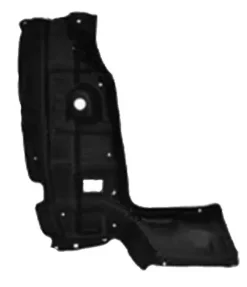 Cache de protection moteur pour TOYOTA YARIS II phase 2, 2009-2011, côté gauche, (modèle essence)