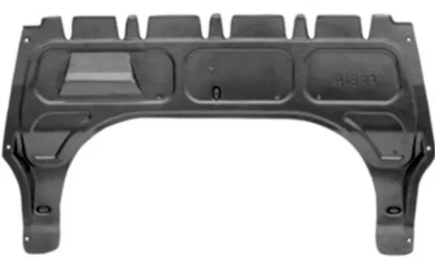 Cache de protection sous moteur pour VOLKSWAGEN POLO V phase 1, 2009-2014, Mod. Essence/Diesel (pas diesel 1.9), Neuf