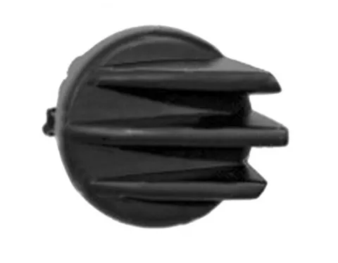 Cache feu antibrouillard droit pour PEUGEOT EXPERT II 2007-2016, noir, pare chocs avant, Neuf