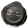 Cache moyeu roue noir pour FIAT 500L phase 1 2012-2017, pour jantes en alliage, bord chromé, rond, Neuf