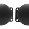 Caches feux antibrouillard pour RENAULT SCENIC III phase 3, 2013-2016, droit & gauche, noirs , pare