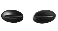 Caches feux antibrouillards avant pour RENAULT MEGANE III phase 2, 2012-2014, noirs, droit & gauche
