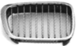 Calandre grille droite pour BMW série 3 E46 2001-2004, chromée, Neuve