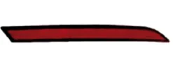 Catadioptre arrière droit pour VOLKSWAGEN PASSAT CC 2008-2011, Rouge foncé, Neuf