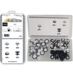 Coffret de 59 assortiments d'agrafes de panneaux de portes et moulures pour FORD, Neuf