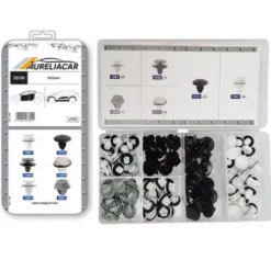 Coffret de 115 assortiments d'agrafes de panneaux de portes et moulures pour NISSAN, Neuf