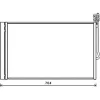 Condenseur de Climatisation pour VOLKSWAGEN TOUAREG II 2010-2014, OEM: 7P0820411A, Neuf