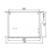 Condenseur de Climatisation pour MERCEDES CLASSE S 1998-2002 (W220), OEM: A2205000454, Neuf