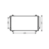 Condenseur de Climatisation pour FIAT ULYSSE depuis 2002, OEM: 1401113180, Neuf