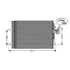 Condenseur de Climatisation pour VOLVO V70 III ph.1 2007-2012, OEM: 30794562, Neuf
