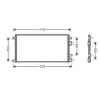 Condenseur de Climatisation pour IVECO DAILY CITY 2000-2006, OEM: 504022601, Neuf