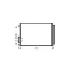 Condenseur de Climatisation pour FIAT PANDA III depuis 2012, OEM: 51953633, Neuf