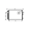 Condenseur de Climatisation pour HYUNDAI GETZ ph.1 2002-2005, OEM: 976061C300, Neuf