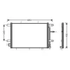 Condenseur de Climatisation pour AUDI A4 III 2004-2007, OEM: 8E0260403J, Neuf