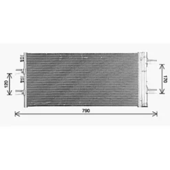 Condenseur de Climatisation pour MINI COUNTRYMAN F60 depuis 2020, OEM: 64539271207, Neuf