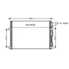 Condenseur de Climatisation pour JEEP COMMANDER depuis 2006, OEM: 55116928, Neuf