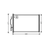 Condenseur de Climatisation pour MERCEDES CLASSE S 2005-2009 (W221), OEM: A2215001354, Neuf