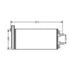 Condenseur de Climatisation pour FIAT DUCATO III ph.1 2006-2014, OEM: 1399111080, Neuf