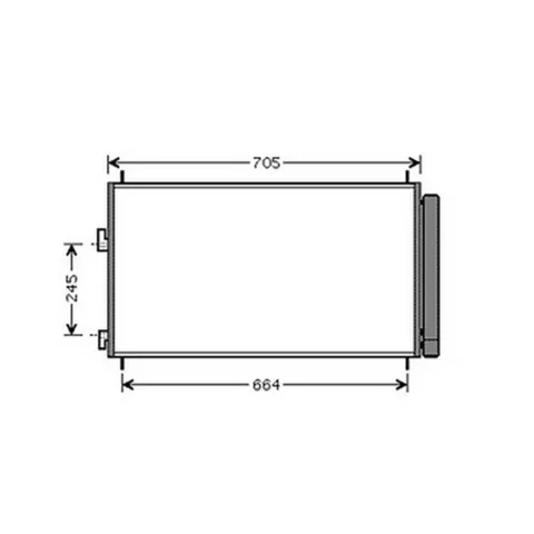 Condenseur de Climatisation pour TOYOTA RAV4 2006-2009, OEM: 8846042100, Neuf