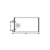 Condenseur de Climatisation pour MERCEDES CITAN 2012-2021 (W415), OEM: 8200455795, Neuf