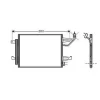 Condenseur de Climatisation pour SMART FORFOUR 2004-2006, OEM: A4548300070, Neuf