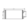 Condenseur de Climatisation pour CITROËN JUMPER II ph.1 2006-2014, OEM: 0001391281080, Neuf